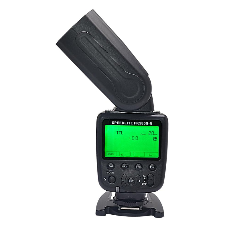 Mcoplus FK580G-N TTL HSS 1/8000s Professional Camera Flash Speedlite for Nikon Z5 Z6 Z7 Z8 Z9 Z30 Z50 Z6II Z7II Camera