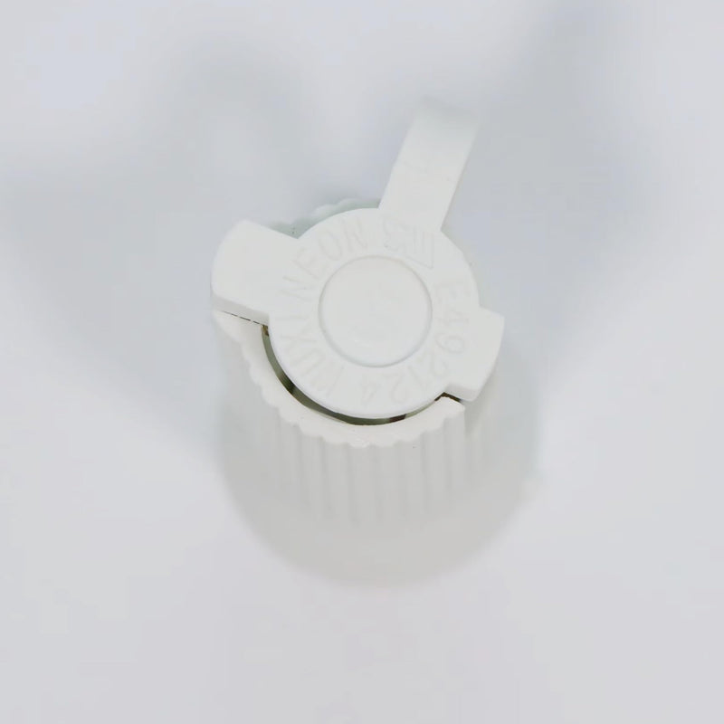 100PCS C7 E12 Replacement Bulb Sockets, C7 White Socket SPT-1 Christmas String Light Replacement lamp Holder(E12, White)