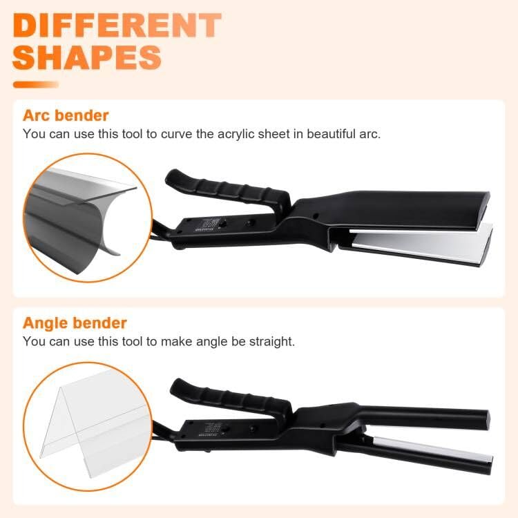 Acrylic Bending Machine Acrylic Arc/Angle Bender Heater Channel Letter Marking Kit Manual Acrylic Letter Bending Machine 100-240V