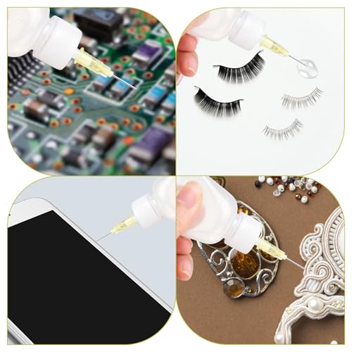 Penitue 10pcs Needle Tip Glue Squeeze Bottle Set