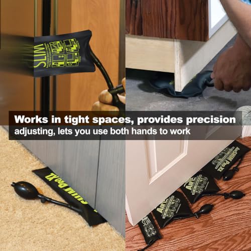 Calculated Industries 1132 AirShim Inflatable Pry Bars & Leveling Tools 4-pc Combo Set of 4