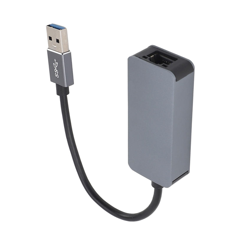 USB 3.0 to 2.5G Ethernet Adapter, High Speed Portable Ethernet Adapter for Laptop, USB 3.2 USB AM to 2.5Gbps Ethernet Adapter for 7 8 8.1 10 for OS X, Plug and Play