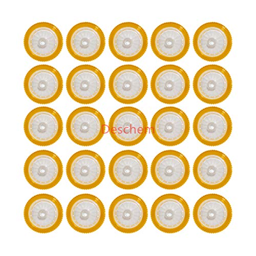 100Pcs 25MM,0.22um,Hydrophile PTFE Syringe Filter,Made by Hydrophilic Polytetrafluoroethylene,100Pieces/Pack