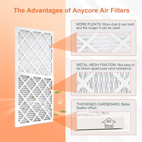 12x12x1 Air Filter 2 Pack MERV 11 12x12x1 2-Pack
