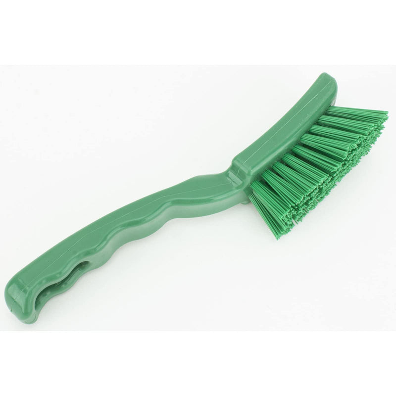 SPARTA 41395EC09 Plastic Scrub Brush, Detail Brush, Kitchen Brush With Hanging Hole For Cleaning, 7 Inches, Green, (Pack of 6)
