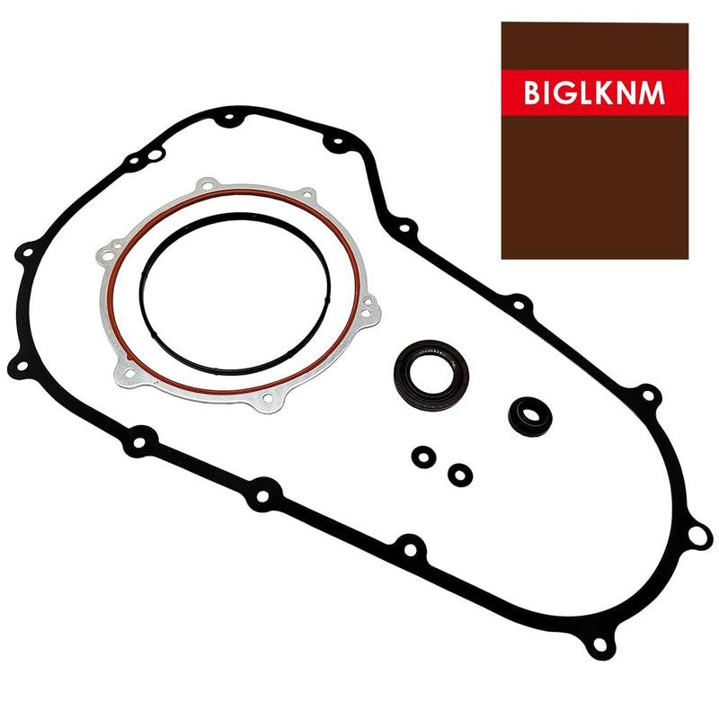 Primary Cover Gasket Kit Compatible with Harley Davidson Road King Street Glides Electra Glide Ultra Limited FLHT 2007-2017