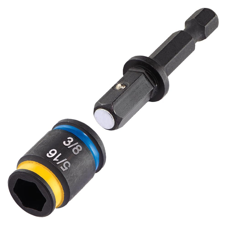 Malco MALCOMBO1 2 in. C-Rhex Cleanable, Reversible Magnetic Hex Driver, 4 Piece Set