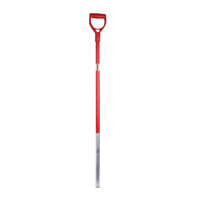 WOLF Garten ZMAD Multi-Change Aluminium D-Grip Handle, Red, 85 cm
