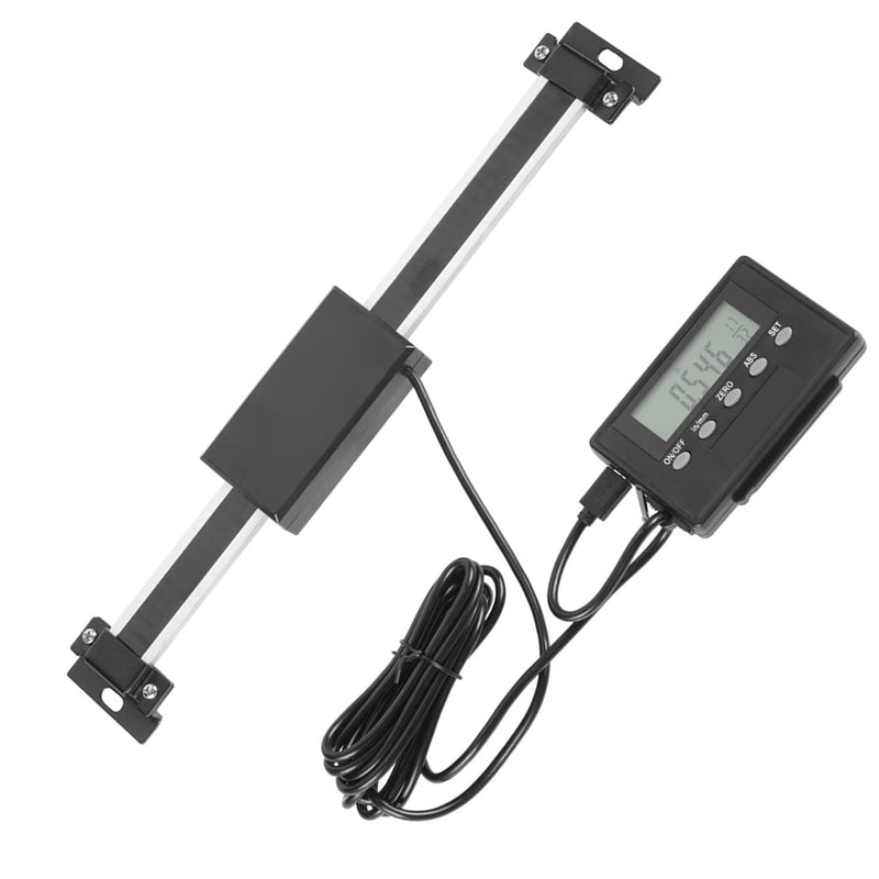 Digital Readout Linear Scale, 0 to150mm Aluminum Alloy Remote DRO Linear Scale Precision LCD Readout DRO Kit for Milling Machines Lathes