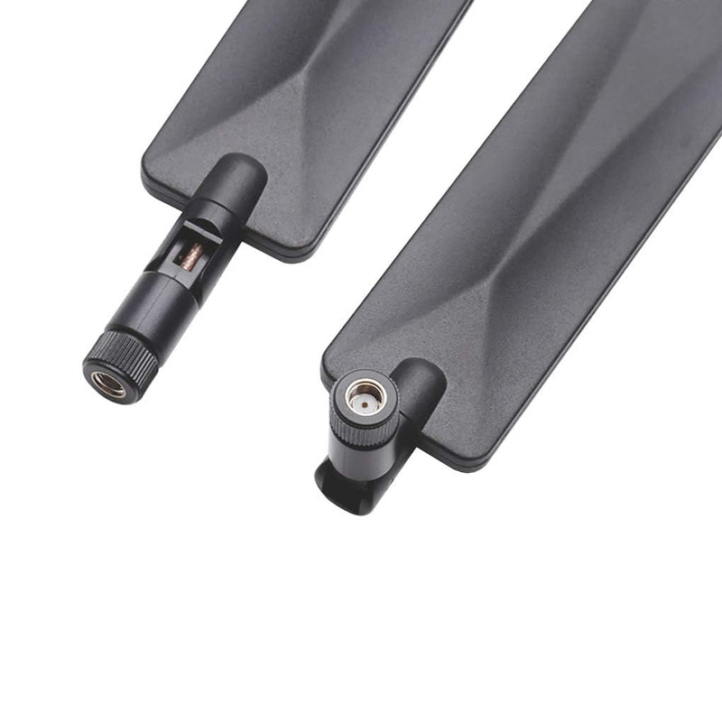 Bingfu 4G LTE Cellular Trail Game Camera Antenna 9dBi RP-SMA Male (10-Pack) Compatible with Spypoint Stealth Cam Tactacam Cuddeback Camera Wireless Router Security Camera [RP-SMA]-Male Antenna (10-Pack)