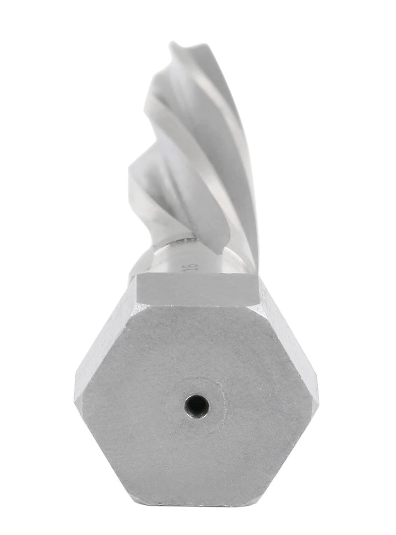 Accusize Industrial Tools H.S.S. Aligning Reamer - 13/16'' Diameter, 5'' Flute Length, 7'' OAL, Hex Shank, Spiral Flute, 0523-6035 | HSS Aligning Reamer, 13/16" Dia, 5" Flute, 7" OAL, Hex Shank, Spiral Flute 13/16 inch