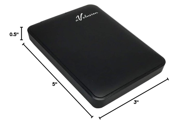 Avolusion 1TB USB 3.0 Portable External Gaming Hard Drive (for PS4, Pre-Formatted) HD250U3-Z1