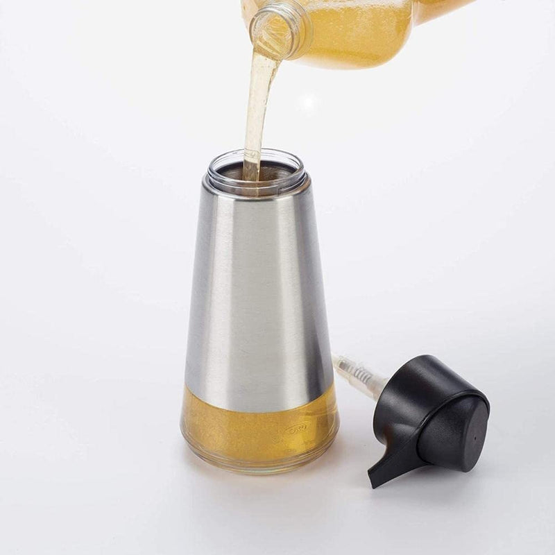 OXO Good Grips Stainless Steel Easy Press Soap Dispenser Press Dispenser