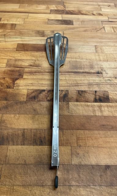 2.0 Spatula Tongs, Tong Spatula Combo, Grilling, Flipping, Kitchen Tool, Fish Turner, Burger Flipper, Cooking Utensil Tongula 2.0 18”