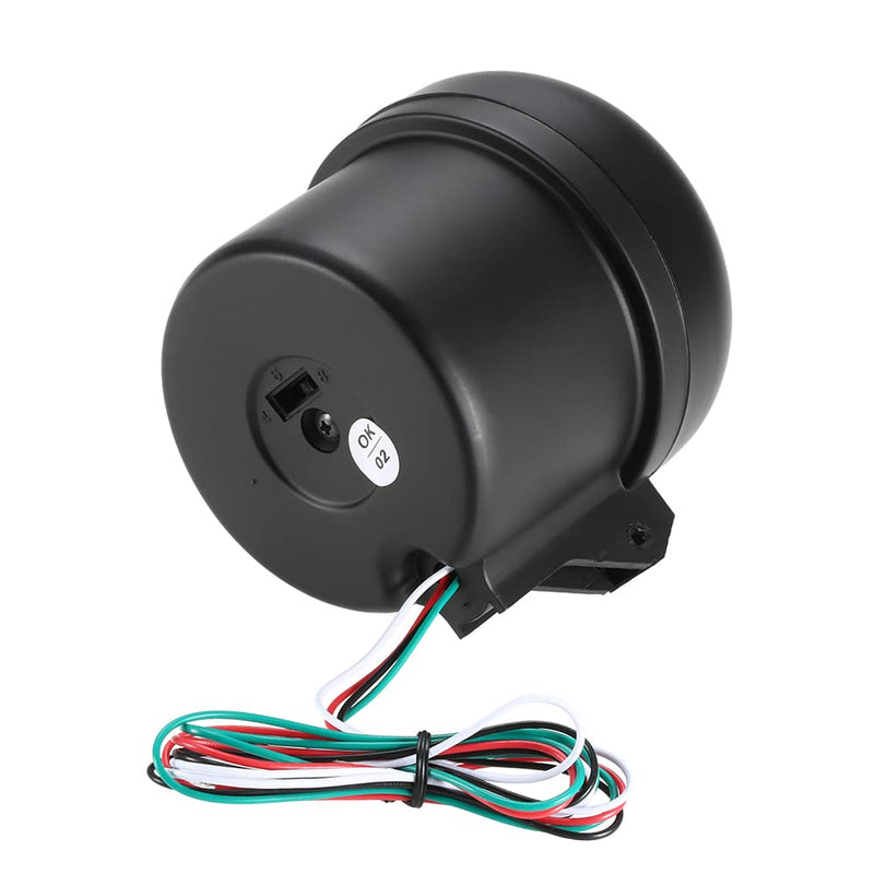 Tachometer Gauge,Geevorks 3.75" 12V Automotive Replacement Tachometers 0-8000 RPM,RPM Tachometer for Car 4/6/8 Cylinder Engines