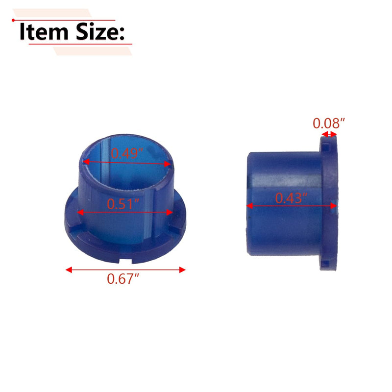 RLB-HILON Transmission Shift Bushing for 133884, Compatible with Toyota 4Runner Camry Tacoma Pickup Celica Cressida MR2 Supra Gear Shifter Bushing