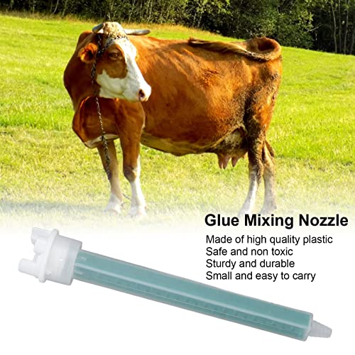 Mixing Nozzle, Prevent Blocking Adhesive Glue Tip Mixer Nozzles for Applicator, Pack of 10