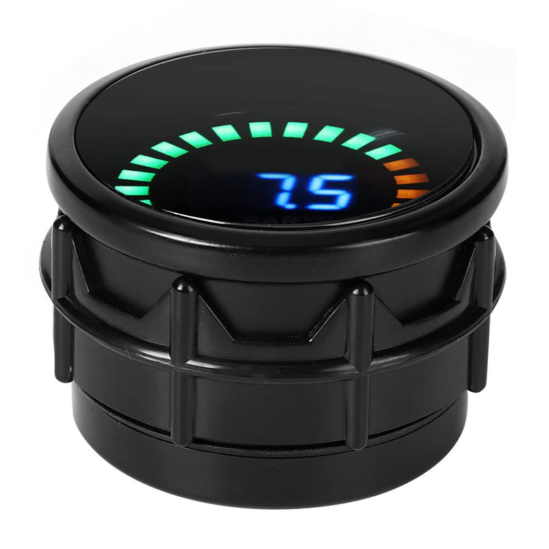 2in Vacuum Gauge Meter LED Scale Digital Display Automotive Digital Vacuum Gauge 12V Universal Auto Car Vacuum Gauge Meter Kit Car Vacuum Gauge Set Automotive Vacuum Meter