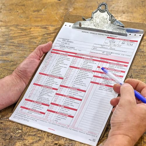 J. J. Keller Annual Vehicle Inspection Report Form and Label, 10 Pack 10-pack