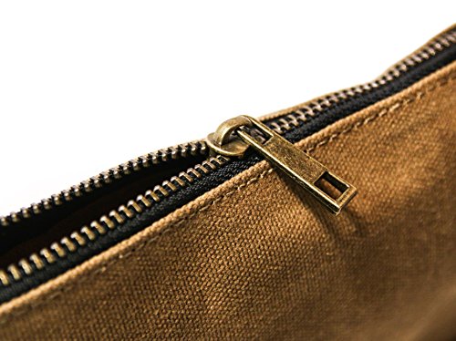 Readywares Zipper Pouch 4-Pack - Organize with Small Waxed Canvas Tool Bags