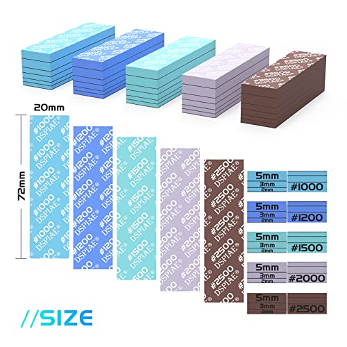 Soft Material Sanding Sponge Set Sandpaper Making Tool Kit Accessories for Dspiae Gundam GK Military Model SS-S02