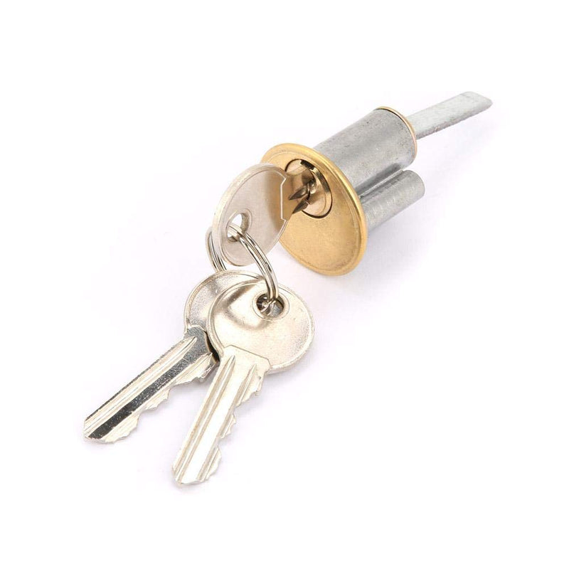 Nightlatch Heavy Duty Security Dead Bolt With Keys for Front Door - Red Hanging Hardware Deadbolt Rim Lock