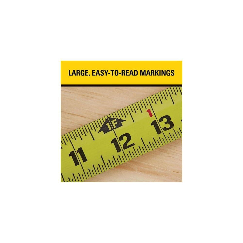 STANLEY FATMAX Tape Measure, 25-Foot (33-725) Black, Yellow 25 Foot