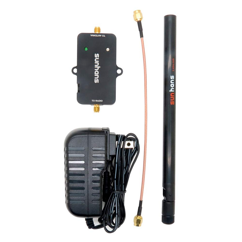 Indoor WiFi Signal Booster SH24BTA-N 3000mW 35dBm 2.4GHz 802.11b/g/n Wireless Signal Amplifier Repeater Extender for House, Office, UAV, IP Cameras, RC Equipment