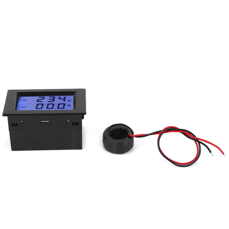 D85 Digital Meter, LED Digital Voltmeter Ammeter, D85-2042A LCD Display Digital Current Voltage Power Energy Meter Multimeter Ammeter Voltmeter with 100A Current Shunt