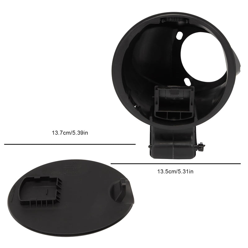 Fuel Filler Gas Cap Door Lid Housing & Door Cap kit Fits For 2004-2008 F150, 2006-2008 Lincoln Mark LT, Gas Tank Cap Door Hinge, Replaces#4L3Z-9927936-BA, 924-801, 4L3Z9927936BA, 924801
