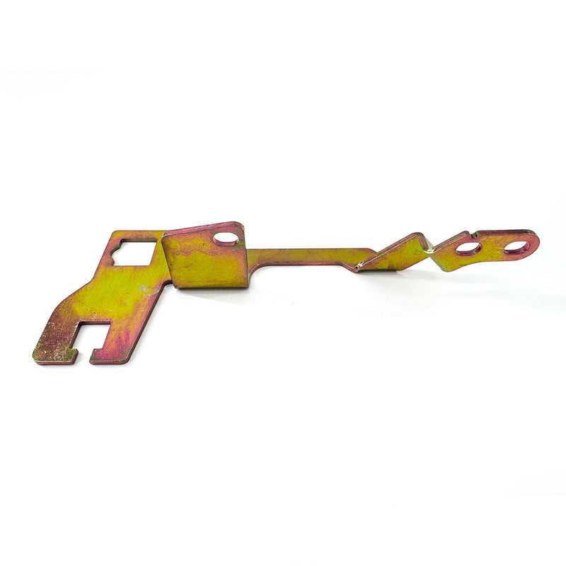 Throttle Cable and Kickdown Cable Bracket Replaces for Edelbrock Performer, Thunder AVS and All Quadrajet-style Carburetors Fits TH350, 700-R4, and 200-4R Cables Gold Anodized