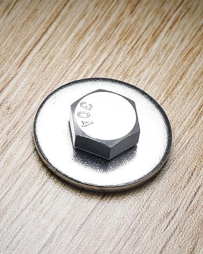 IMScrews M8 Extra Large Flat Washers - 304 Stainless Steel Washers GB5287 - Heavy-Duty Hardware for Superior Load Distribution - Pack of 25