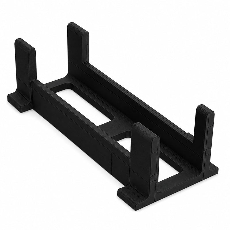 Vertical Desk Stand Compatible with HP EliteDesk 800 G3 G4 G5 Mini – Stable Upright Support | Space-Saving Side Grip Holder | Small Form Factor Computer Base