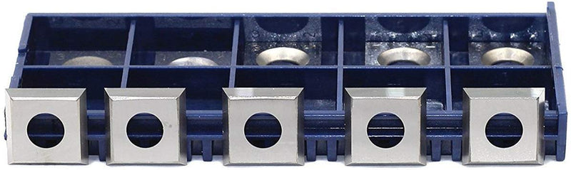 14mm Square Straight Carbide Cutter Insert(14mm length X14mm widthX2.0mm thickness),Pack of 10, Designed for Spiral/Helical Planer Cutter Head Wood Lathe Tool with 10pcs M6x10 Screws 14mm with screws