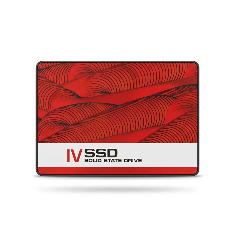SATA III SSD - 128GB Internal Solid State Drive, 500MB/s Blazing Speed, High Durability, Wide Compatibility for Desktop, Laptop, All-in-One PC(Red) Red 128.0 GB
