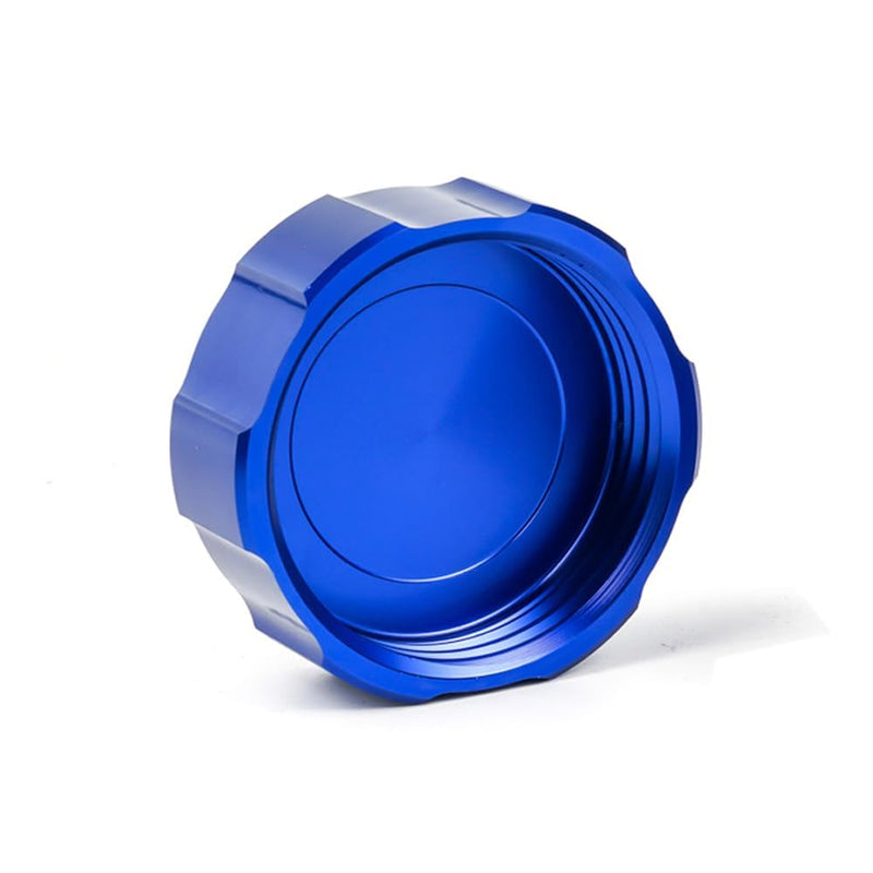 MOWOK For Suzuki GSX-R Gsxr 600 750 1000 GSX-R750 gsx-r600 gsx-r1000 Motorcycle Front Brake Fluid Reservoir Protection Cover and Reservoir cap sock Oil filler cap (Blue) Blue