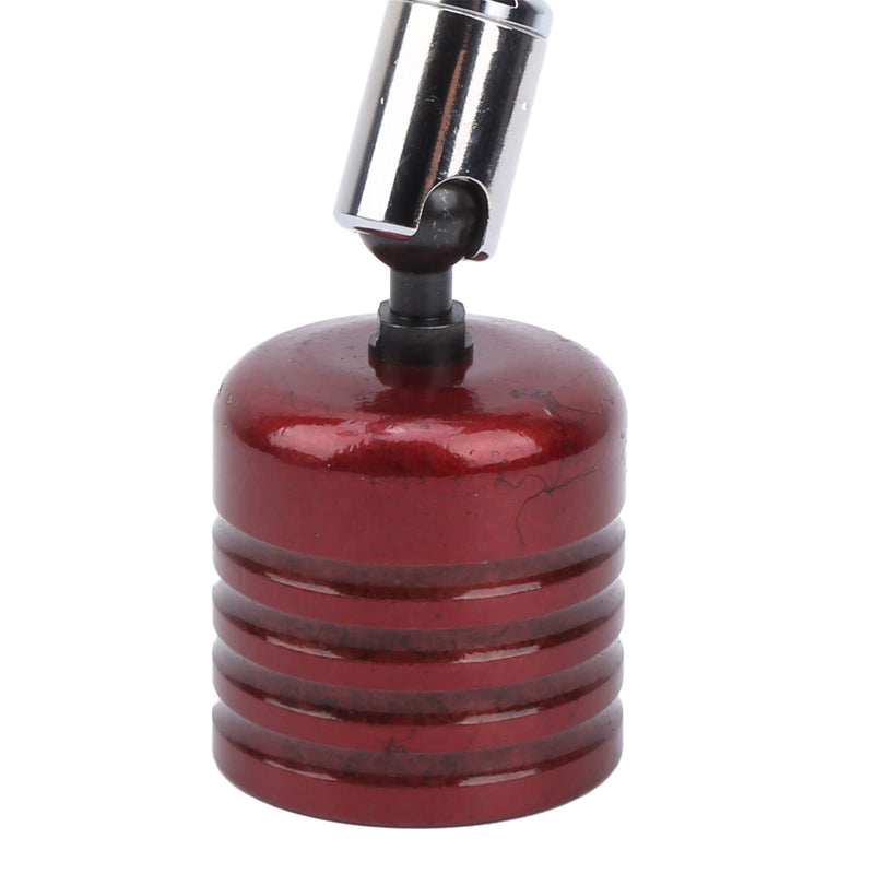 Magnetic Base Indicator Holder 50kg Pull Dial Indicator Holder | Red Magnetic Indicator Base, Universal Magnetic Base Stand, Mini Magnetic Base Indicator Hold