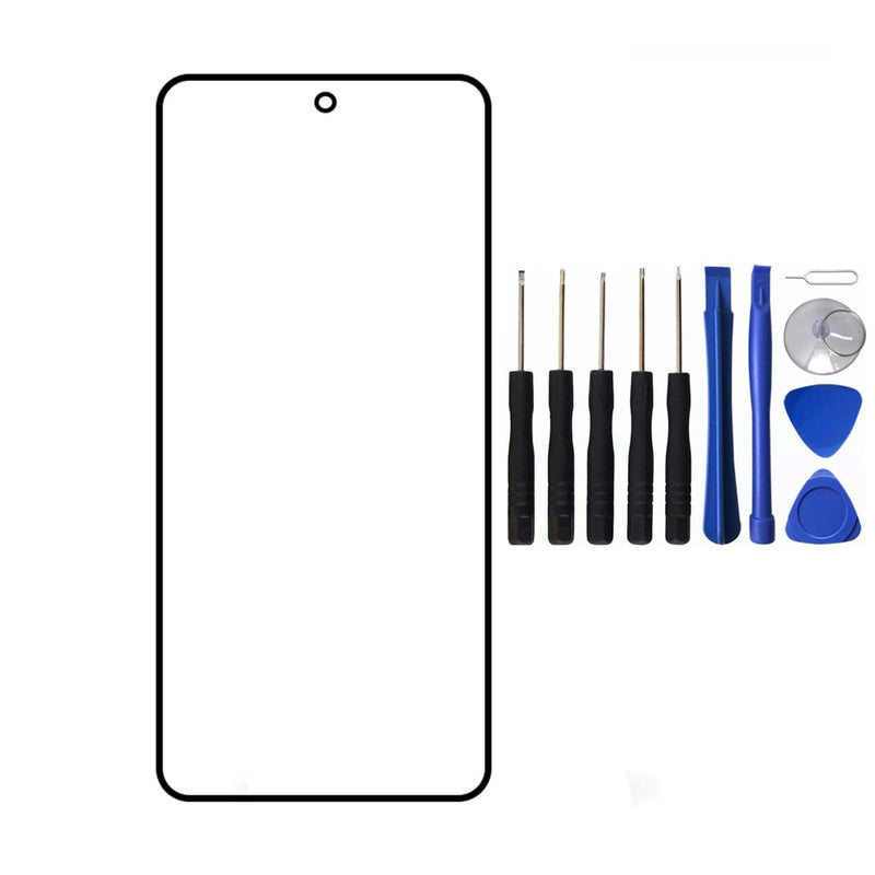 VIESUP for Google Pixel 8 6.2" Front Screen Glass Outer Panel Lens Replacement + OCA,(No LCD Screen and Touch Digitizer) with Tools