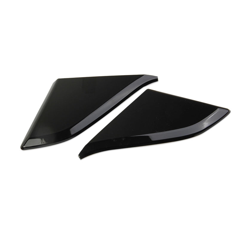Korlot Side Window Louvers Shades Cover Trim Blinds Accessories for 2021-2025 KIA Sorento (Glossy Black) Glossy Black