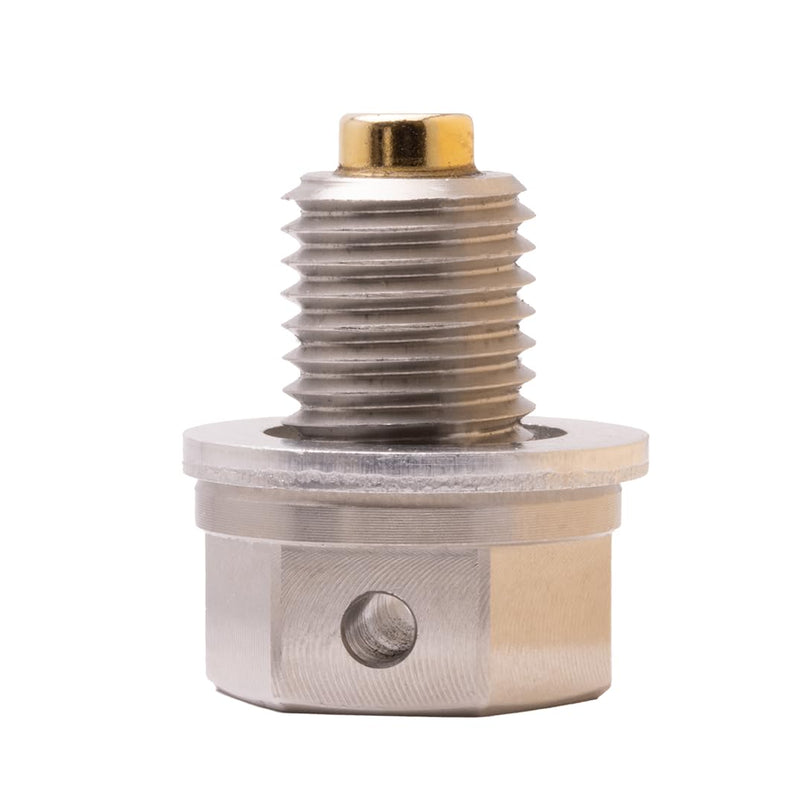 GoldPlug | Made in USA | Stainless Magnetic Drain Plug | Fits Most Honda Motorcycles | M12x1.5 | MP01 | SW03 Washer Included | M12x1.5-MP01