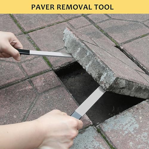 Gugxiom 2Pcs Paver Puller, Paver Extractor Tool with Micro Teeth