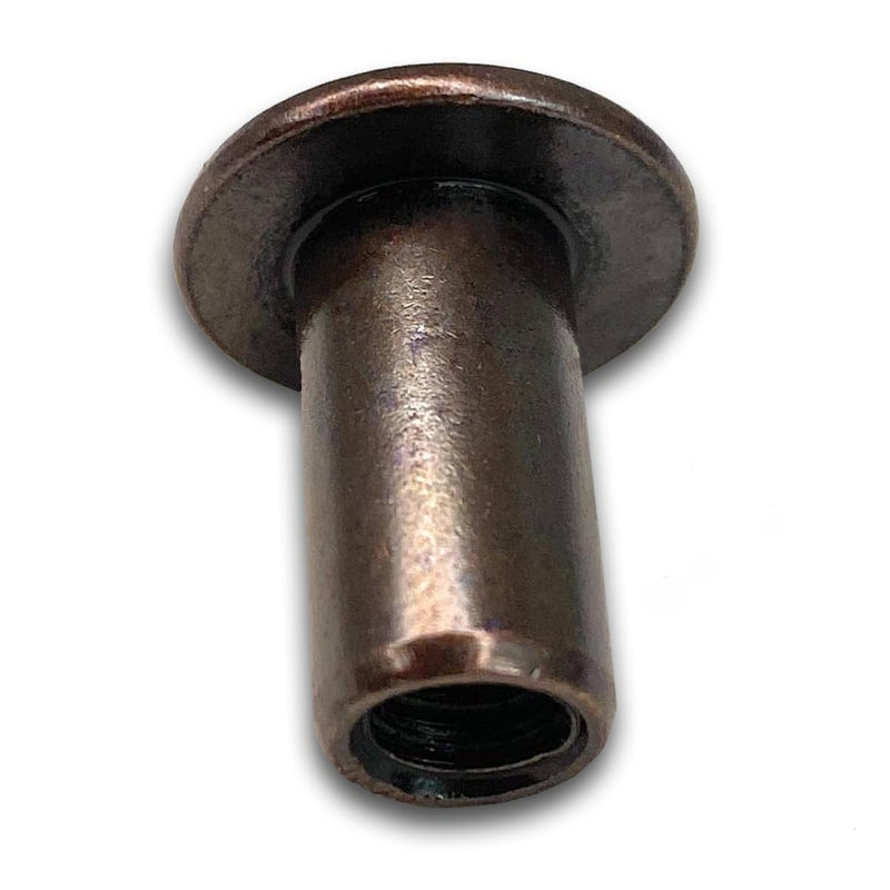 Knob Deals 1/4-20 Joint Connector Nut, Hex Drive, 17mm Head (Bronze Finish) - 100 Pack 1/4-20 Nut Bronze