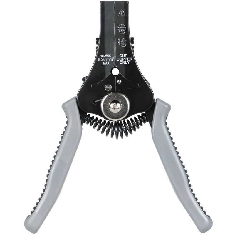 Klein Tools 11069S Automatic Solar Wire Stripper, Precision Stripping for 6 to 12 AWG Solid and 8 to 14 AWG PV Electrical Stranded Wire