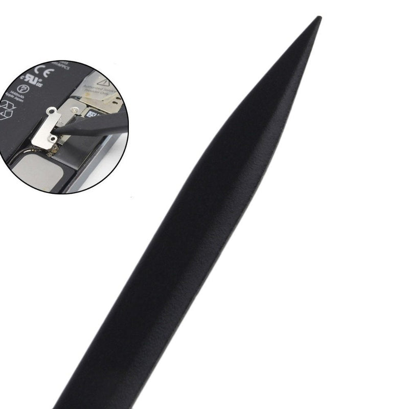 Fixinus 200 Pieces 4.72" Black Stick Non-Abrasive Nylon Plastic Spudger Security Pry Bar for iPhone iPad Mobile Phone Tablet Laptop LCD Screen Opening Repair Tool