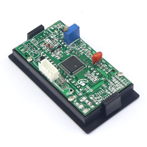 DROK 0.5" +/- 0-2A DC Current Measurement Panel Ammeter Digital Ampere Meter