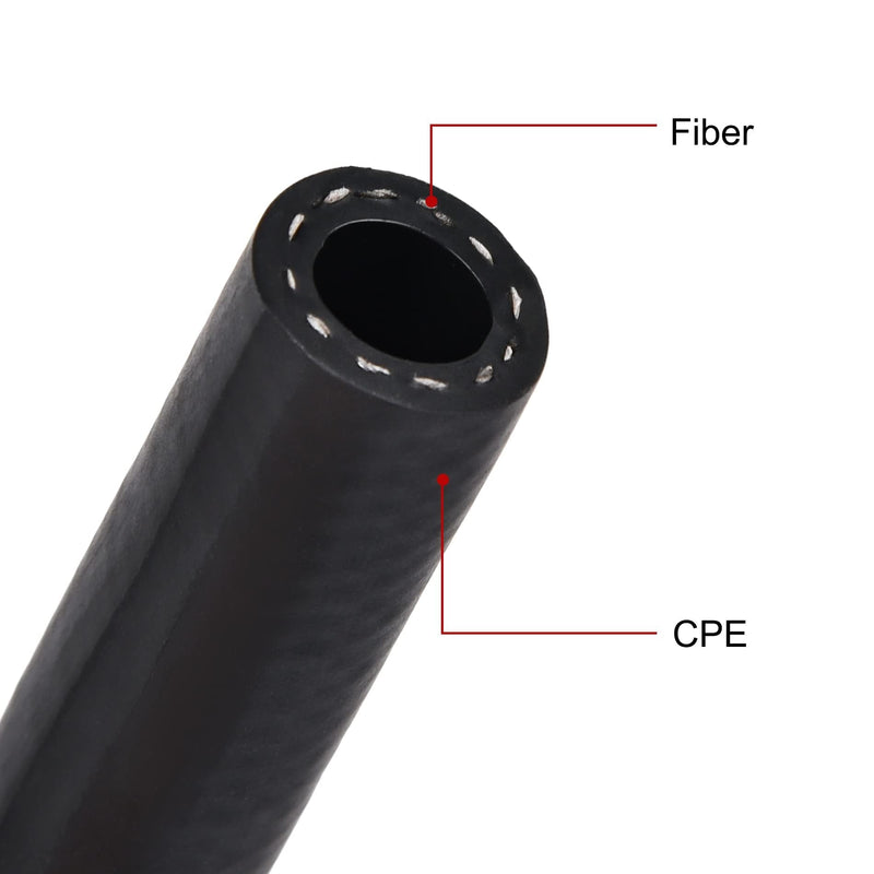 EVIL ENERGY 3/8" Transmission Oil Cooler Hose 10FT 250PSI SAE J1532 3/8 10FT