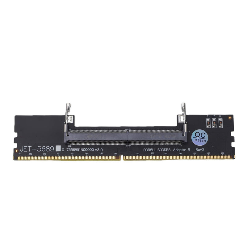DDR5 U DIMM to So DDR5 Rvs Adapter Card, Laptop to Desktop Memory Converter for Computer Repair, with Stable Testing and Durable PCB for Maintenance