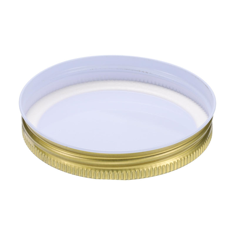 uxcell 24pcs Wide Mouth Mason Jar Lids, 86mm Mason Canning Jar Lids with Airtight Seal and Leakproof, Mason Storage Covers Caps for Mason Jar, Gold