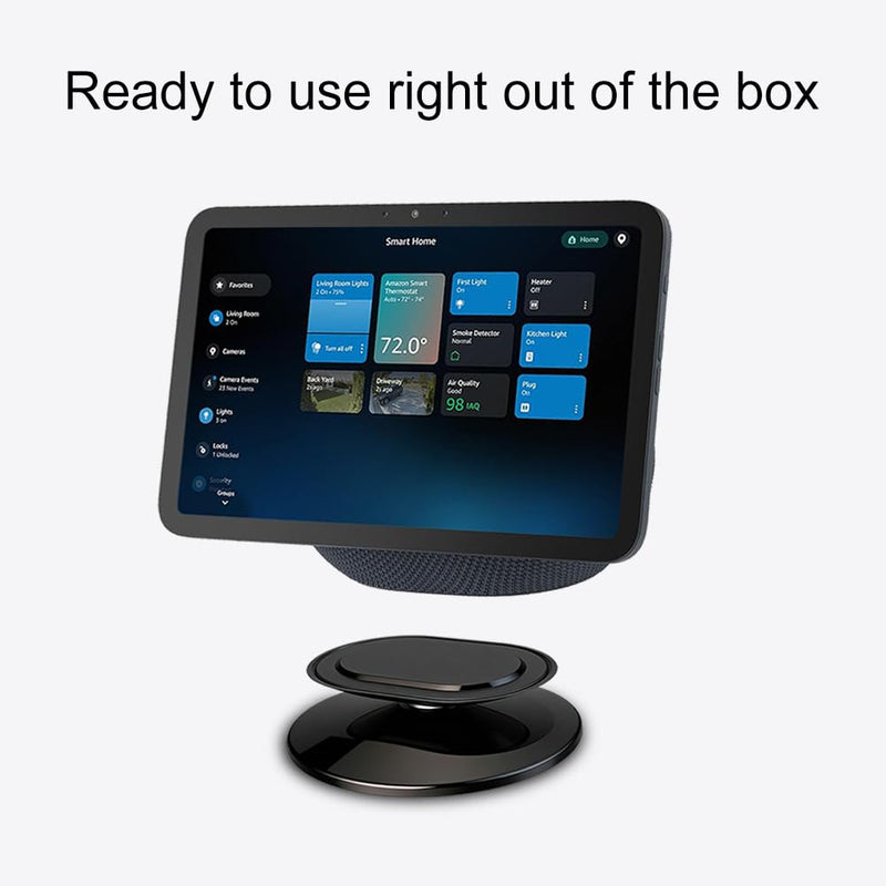Adjustable Stand Compatible with Show 8 & Show 11, Swivel and Tilt to Improve Viewing Angle, Base Mount Accessories for Smart Display Models, Black