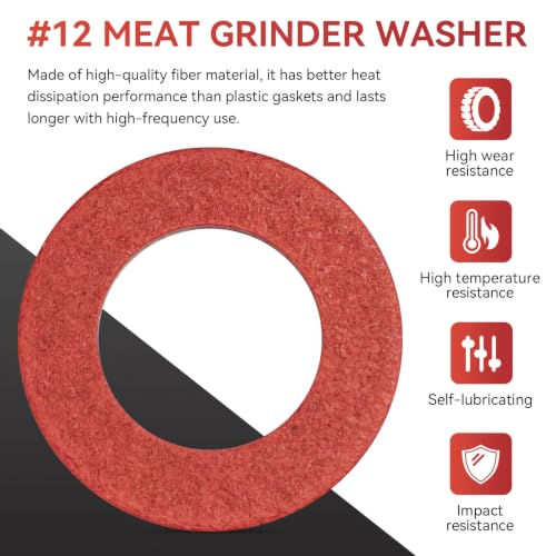 4PCS #12 Fiber Commercial Meat Grinder Washer for Hobart